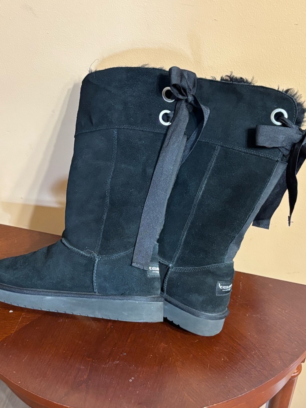 Women Koolaburra Boots By UGG,  Black, Size 9